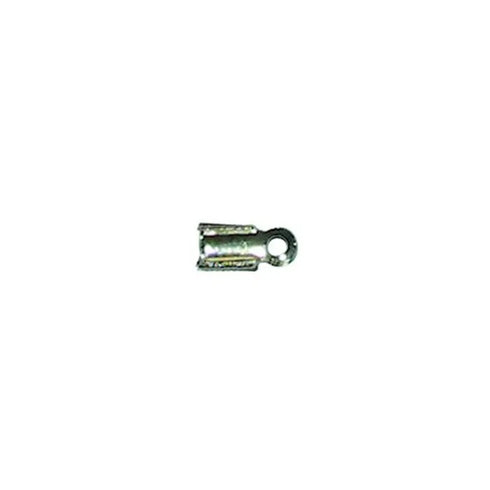 10mm Dark Silver Colour Metal Alloy Leather Clamps